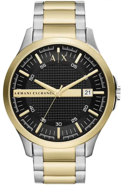 Image of Armani Exchange Gents Armani Exchange Three-Hand Date Two-Tone Stainless Steel Watch AX2453