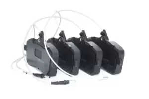 Image of RIDEX Brake pad set 402B0123 Brake pads,Brake pad set, disc brake PEUGEOT,407 SW (6E_),407 (6D_),407 Coupe (6C_),407 SW Kasten / Kombi (6E_)