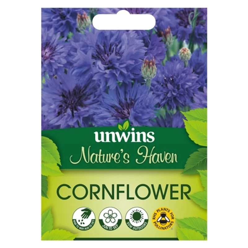 Image of Unwins Nature's Haven Wildflower Cornflower