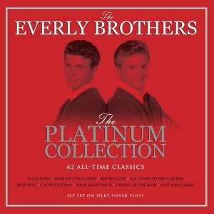 Image of Everly Brothers - Platinum Collection Silver Vinyl