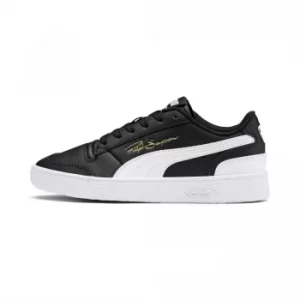 Image of PUMA Ralph Sampson Lo Youth Trainers, Black/White Size 5 Shoes