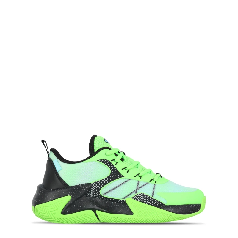 Image of Everlast Kids Basketball Trainers Green Print male 3 (35.5)