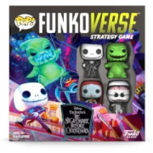Image of Funkoverse The Nightmare Before Christmas Strategy Game (4 Pack)