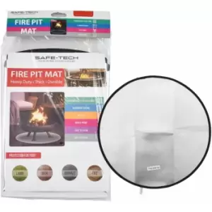Image of Livingandhome Fire Mat 36 Standard
