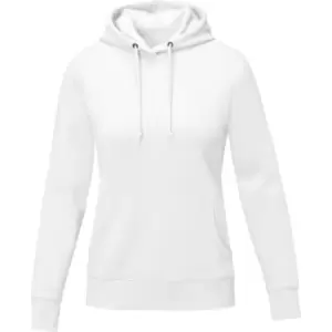 Image of Elevate Womens/Ladies Charon Hoodie (L) (White)
