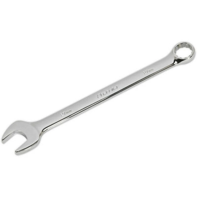 Image of Loops 27mm Steel Combination Spanner - Long Slim Design Combo Wrench - Chrome Vanadium Metallics
