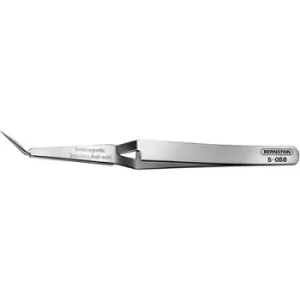 Image of Bernstein 5-058 SMD tweezers 31b SA Pointed, curved 120 mm