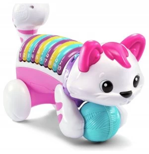 Image of LeapFrog Count and Crawl Kitty Musical Toy Pink.