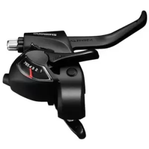 Image of Shimano EF41 EZ Fire Plus 3 x 6 Speed STI Shifters - Black