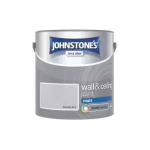 Image of Johnstone's - Interior Wall & Ceiling Paint Matt Moonlit Sky 2.5ltr - Moonlit Sky