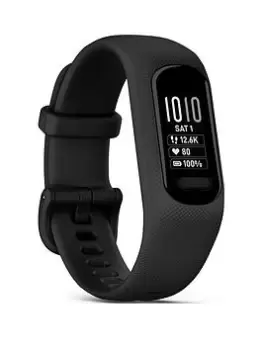 Image of Garmin Vivosmart 5 Smart Fitness Tracker With Touch Screen - Black Small/Medium