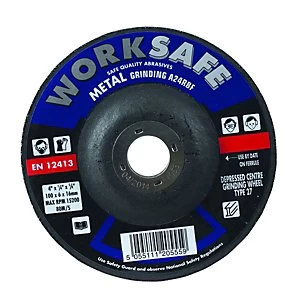 Image of Rawlplug Work Safe DPC Metal Grinding Disc 106mm