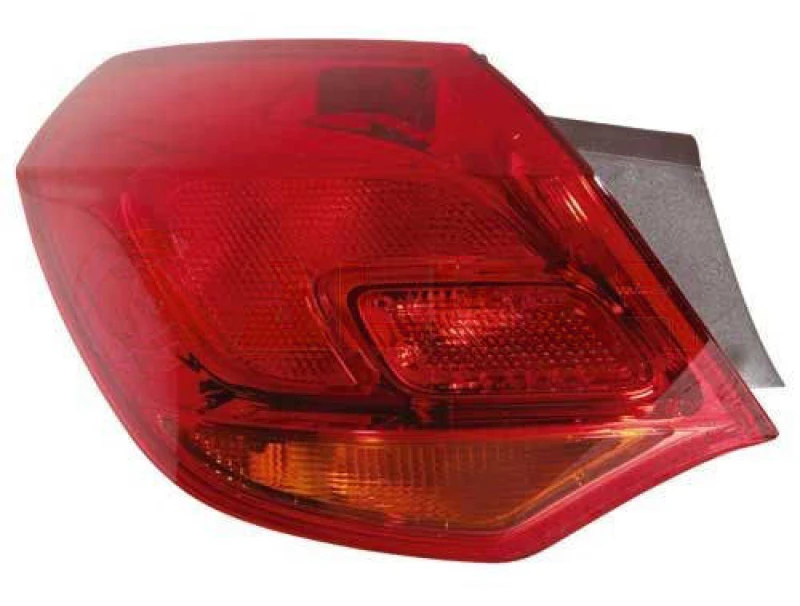 Image of ALKAR 2201439 Rear light Outer section, without bulb holder, Left Combination Rearlight (391)