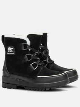 Image of SOREL Torino II Ankle Boot - Black, Size 5, Women