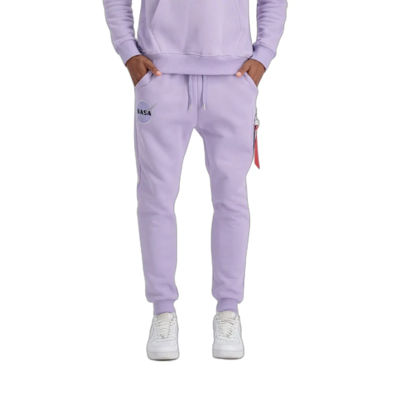 Image of alpha industries Cargo sweatpants Alpha Industries NASA Violet Male XL