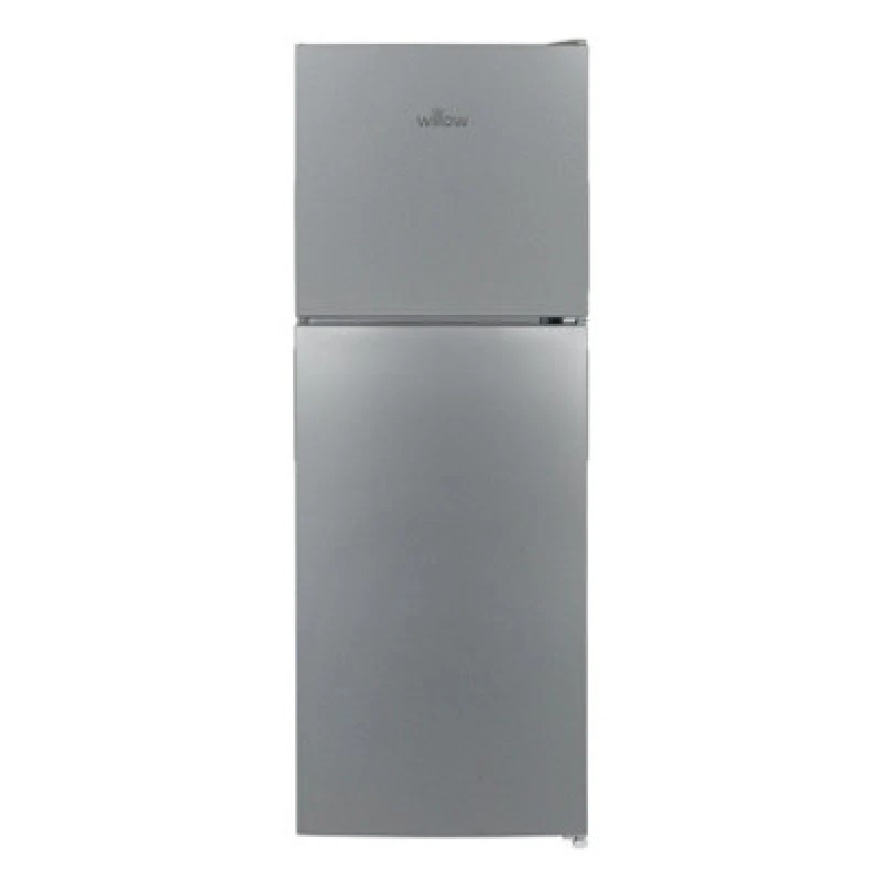 Image of Willow Silver Small Fridge Freezer 138L with Adjustable Thermostat Silver Unisex