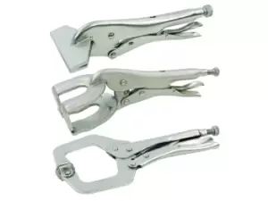 Image of Silverline 245017 Welding Clamp Set 3pce