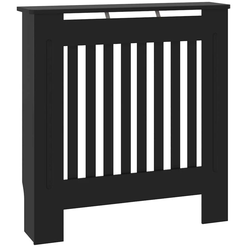 Image of VIDAXL Mdf Radiator Cover Black 78cm Vidaxl 8720286155059