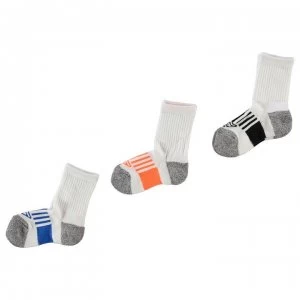 Image of Skechers Performance Division 3 Pack Crew Socks Junior Boys - White