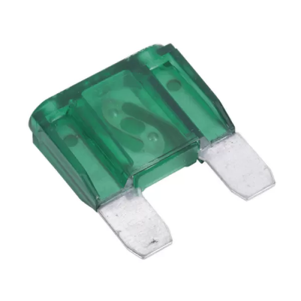 Image of Genuine SEALEY MF3010 Automotive MAXI Blade Fuse 30A Pack of 10