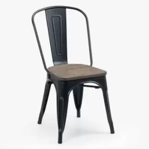 Image of Julian Bowen Set Of 4 Grafton Metal Chairs