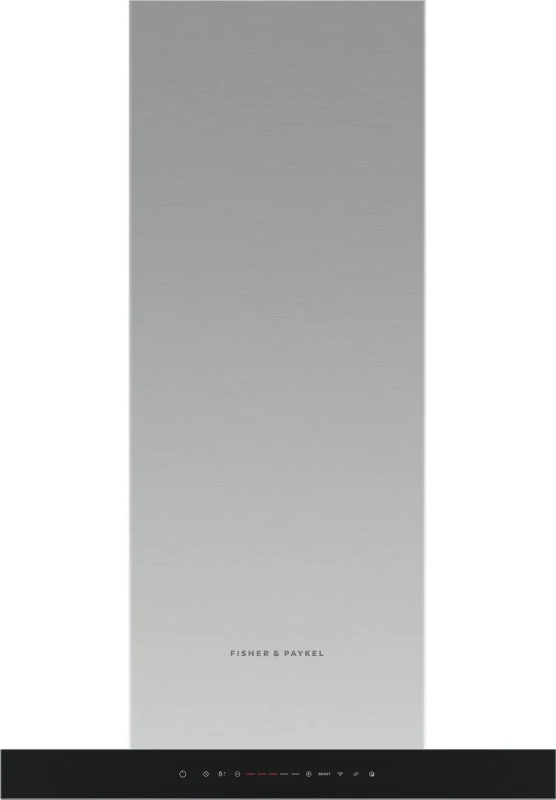 Image of Fisher & Paykel Series 7 Contemporary HC60BCXB4 WiFi Connected 60cm Chimney Cooker Hood - Stainless Steel / Black
