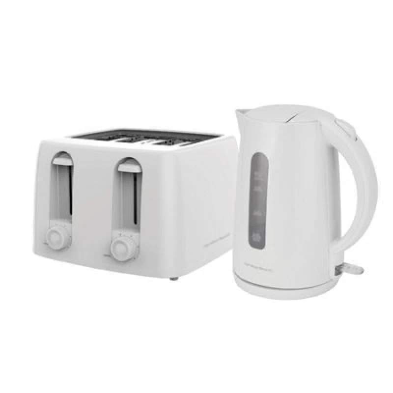 Image of Hamilton Beach, Kettle & Toaster Set, Essentials Rapid