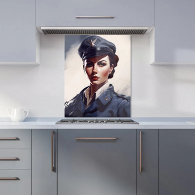 Image of Warren Reed Designer Defiant Strength Kitchen Splashback