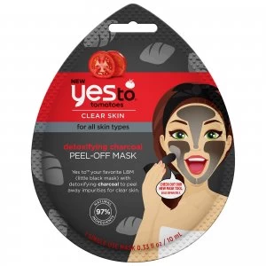 Image of yes to Tomatoes Detoxifying Charcoal Peel-Off Mask Single Use