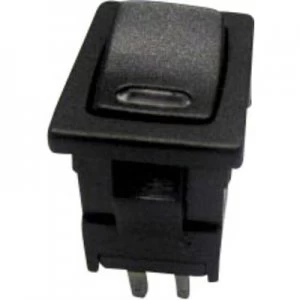 Image of SCI Toggle switch R13 66L 02 LED 24VDC 250 V AC 6 A 1 x OffOn latch