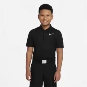 Image of Nike Dri-FIT Victory Big Kids (Boys') Golf Polo Shirt - Black