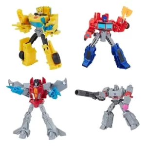 Image of Transformers Buzzworthy Bumblebee Action Figure 4-Pack Warriors 14 cm