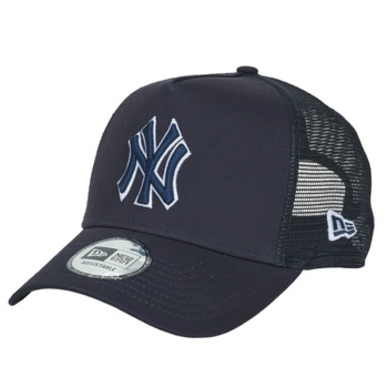 Image of new era New York Yankees trucker cap Outline 9forty Noir Unisex One size