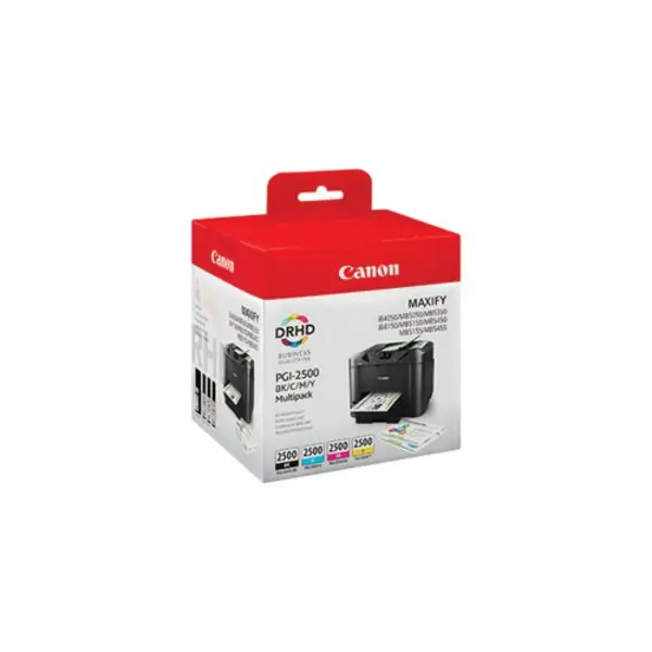 Image of Canon PGI-2500 Inkjet Cartridge Multi Value Pack CMYK 9290B006 9290B006