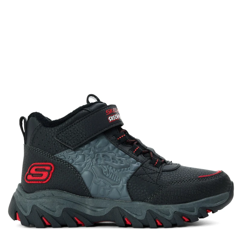 Image of Skechers Unisex Kids Ranger Non Waterproof Walking Shoes Black/Red unisex C10 (27.5)