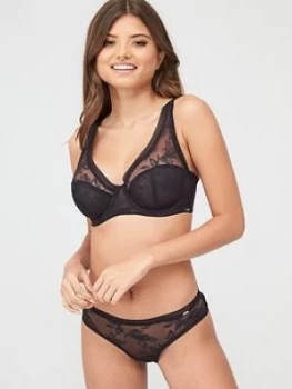 Image of DORINA Linux Cheeky Hipster Brief - Black, Size 10, Women