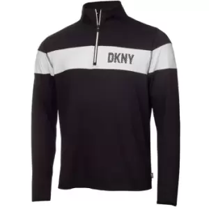 Image of DKNY Golf Zip Top - Black