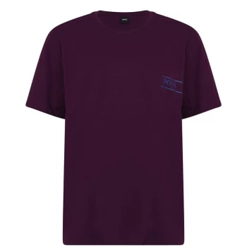 Image of Boss RN24 Logo T Shirt - Red