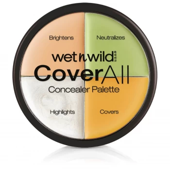 Image of wet n wild CoverAll Concealer Palette - 6.5g