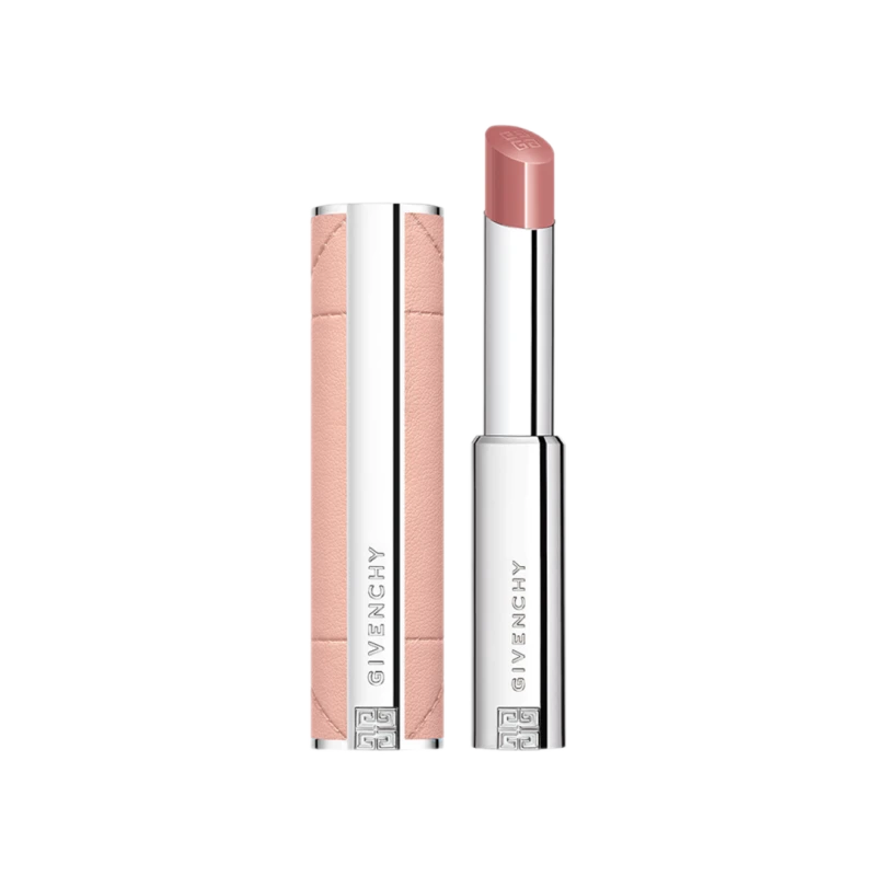 Image of Givenchy Rose Perfecto Shine Serum Lipstick 3.2g 119 - Fresh Nude