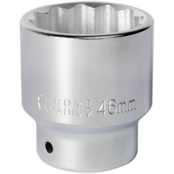 Image of Sealey 3/4" Drive Bi Hexagon WallDrive Socket Metric 3/4" 46mm