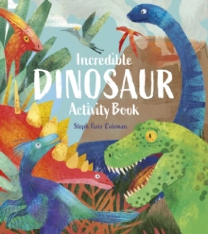 Image of Incredible Dinosaur Activity Book Paperback / softback