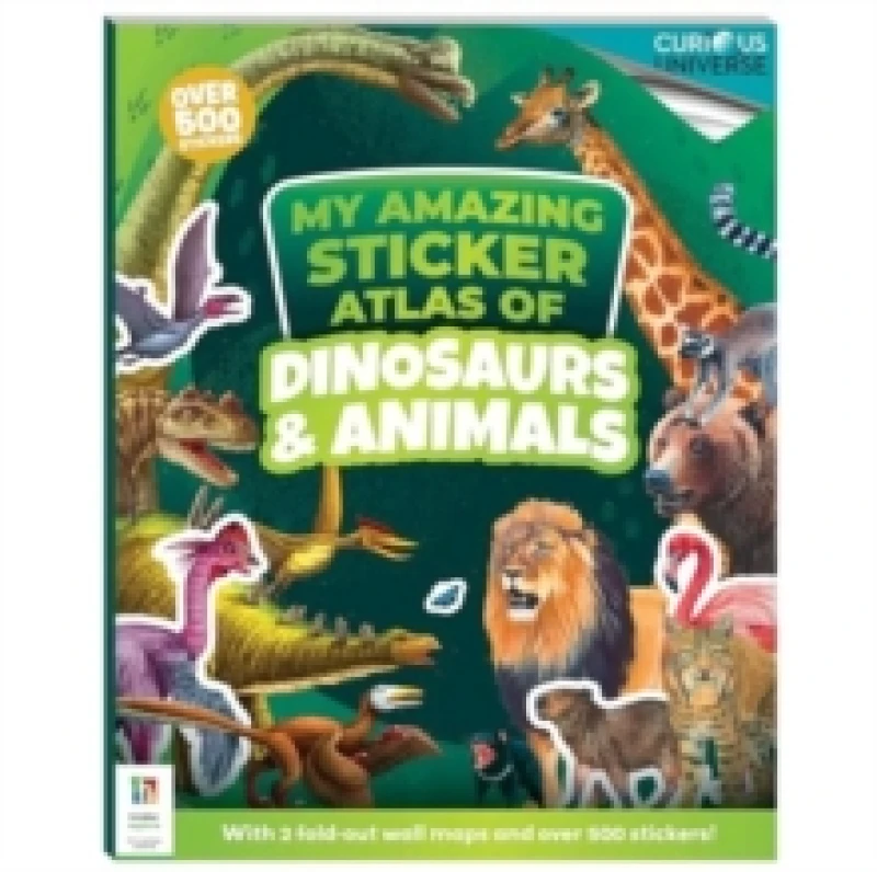 Image of Incredible Sticker Atlas Dinosaurs and Animals Paperback / softback