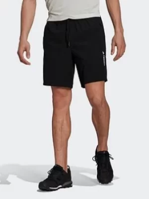 Image of adidas Terrex Liteflex Hiking Shorts, Black Size XS Women