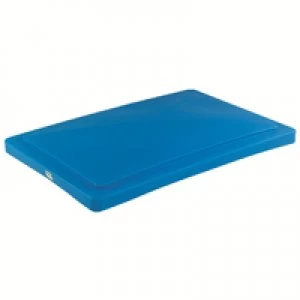 Image of Slingsby Poly Lid For Sct1 Truck Bin Blue 326065