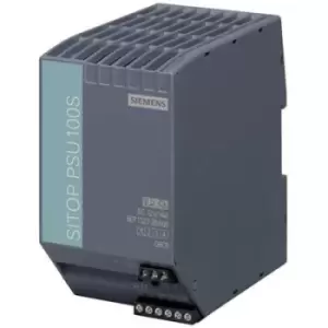 Image of Siemens SITOP PSU100S 12 V/14 A Rail mounted PSU (DIN) 12 V DC 14 A 120 W 1 x