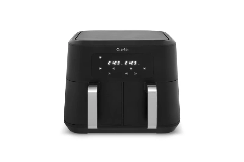 Image of SUR LA TABLE French Bisto 8.5L Duo Basket Air Fryer Black ONE SIZE