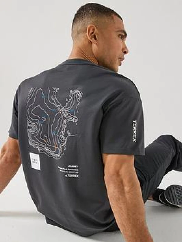 Image of Jersey adidas Xploric Graphic Gris Male XL