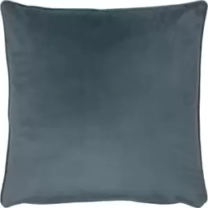 Image of Evans Lichfield Opulence Cushion Cover (55cm x 55cm) (Petrol)
