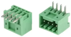 Image of Phoenix Contact Mc 0,5/ 4-G-2,5 Terminal Block, Header, R/a, 4Pos, Th